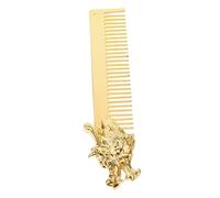 WRITWAA Peigne à Cheveux Métal Peigne De Poche Pour Hommes Pour Coiffage Et Toilettage De Barbe