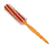 WRITWAA peigne à cheveux postiche cbwigs hair charms hair toppers peigne à palette brosse à cheveux ronde peigne à friser coiffant fournitures de salon de coiffure arbre de lotus Orange