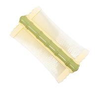 WRITWAA Peigne à poux double face peigne à barbe anti-poux s pour cheveux fins brosses pour chien pour le toilettage géant de chat Plastique Light Green