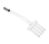 WRITWAA Peigne à Quatre Dents en Lumière Violette pour Appareil de Haute Fréquence, Accessoire de Soin Esthétique Professionnel