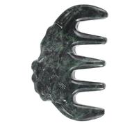 WRITWAA Peigne Jade Massage Chevelu Peigne De Grattage Portable Outil Massage Cheveux