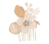 WRITWAA Peigne Latéral Pour Cheveux Épingle à Cheveux De Mariée Pince Décorative Résine Et Alliage De Zinc