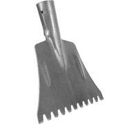 WRITWAA Pelle à Neige en Acier Lame Dentelée Grattoir à Glace Domestique Pratique Petit Brise-Glace Extérieur pour Déneigement Voiture et Matériel de Jardinage