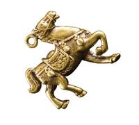 WRITWAA Pendentif Cheval Ornement Porte-clés Cheval Symbole De Chance Pour Création Bijoux