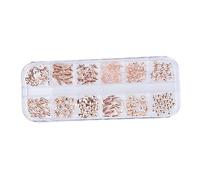 WRITWAA Perceuse À Ongles Estampage Vernis Décoration Ornements Décorations En Or Rose Accessoires Pour Ongles Outils Pour Nail Art Décoration D'Ongles Rivets En Métal