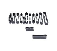 WRITWAA Perforatrice Cuir 15 Pièces en Acier Rapide pour Artisanat, Outil de Découpe de Trous et Coins, Poinçon pour Lanière et Ceinture Diy, Matrice de Découpe pour Maroquinerie