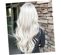 WRITWAA Perruque Bouclée pour Femme Perruque Longue Synthétique Accessoire Coiffure Quotidien Fête Déguisement