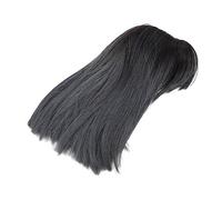 WRITWAA Perruque Coupe Bobo Postiche Courte Réaliste Accessoire De Mode Pour Femme