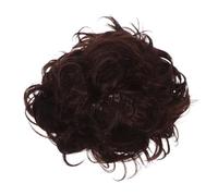 WRITWAA Perruque Courte Homme Afro Bouclée Respirante Synthétique Marron Pour Cosplay Et Usage Quotidien Fibre Résistante Chaleur Effet Naturel Facile à Coiffer
