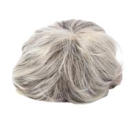 WRITWAA Perruque Femme Courte Lisse Synthétique Blonde Ou Noire Perruque Cheveux Courts Longs Pour Fêtes