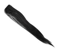 WRITWAA Perruque Longue Femme Longue Noire et Blanche Cosplay pour Fête Halloween et Performances Scéniques