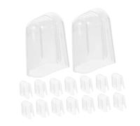 WRITWAA Pièces Couvre-tête de Brosse à Dents Adulte Brosse à Dents de Protection brossette brosette dentaires balayette Dentifrice Enfant couvertures pour Brosse à Dents étui de Voyage