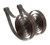 WRITWAA Pièces de Remplacement pour Réveil Mécanique 2pcs en Acier Ressort D'horlogerie, Mécanisme Stable et Fonctionnement Fluide pour Réparation D'horloges Vintage