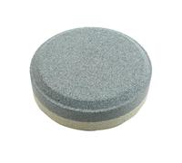 WRITWAA Pierre à Aiguiser Outil Léger en Oxyde D'aluminium Ronde Double Face pour Affûtage de Couteaux et Ciseaux, Cuisine et Chasse