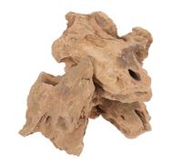 WRITWAA Pierres D'aquascaping pour Aquarium Pierre Décorative Marron Texture Naturelle Design Compact 1,1 LB pour Terrariums et Éléments Flottants Microécosystèmes de Bureau
