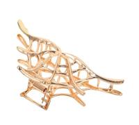 WRITWAA pince à cheveux en métal agrafe pour griffe pince à cheveux décorative pince à mâchoire en toile d'araignée femme Alliage de zinc Golden
