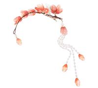 WRITWAA Pince à Cheveux Fleur Chinoise Barrette Cheveux Hanfu Décoration Femme Couvre-chef Pour Costume Accessoire Simple