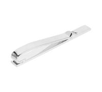 WRITWAA Pince à cravate en forme de croix : Pince à cravate minimaliste avec découpe en forme de croix - Fixation sécurisée pour entretien d'embauche, chemise habillée, communion, cadeau