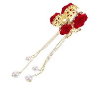 WRITWAA Pince Cheveux Fantaisie Forme Requin Rose Accessoire Coiffure pour Mariage Fille Pince Cheveux Queue de Cheval