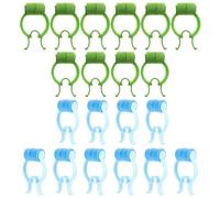 WRITWAA Pince-nez Portable 20 Pièces en Pom et Eva pour Exercices Respiratoires, Clips Pratiques pour Arrêter les Saignements de Nez à Domicile et Améliorer la Respiration