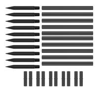 WRITWAA Piquets de Rechange pour Lampes Solaires Jardin 30 Pièces en Plastique Léger Résistant pour Éclairage Extérieur et Aménagement Paysager