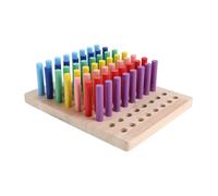 WRITWAA Planche de Rééducation Portable en Bois pour Récupération Force des Mains, Coordination et Cognition, pour Établissement de Réhabilitation et Bureau