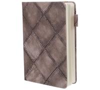WRITWAA Planificateur Budgétaire en Cuir Pu Marron Calendrier Mensuel et Hebdomadaire pour Gestion des Dépenses et Suivi des Revenus à Domicile Bureau
