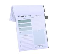 WRITWAA Planificateur Quotidien Détachable Cahier Organiseur de Tâches Portable Bloc-notes à Déchirer pour et Travail Carnet Léger avec Pages Lisses et Points Imprimés Agenda Non Daté