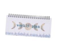 WRITWAA Planificateur Scolaire Hebdomadaire Portable Cahier Multifonction pour Étudiants Organiseur de Notes et Agenda Académique Compact