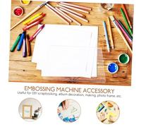 WRITWAA Plaque de Découpe et Embossage Plastique pour Machine de Découpe Manuelle DIY Scrapbooking Légère pour Protection des Matrices et Surfaces de Travail