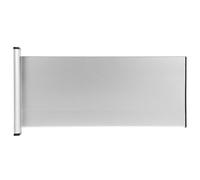 WRITWAA Plaque Signalétique Design Minimaliste Argenté en Alliage D'aluminium Double Face Personnalisable pour Signaler les Départements Bureau pour Porte de Bureau