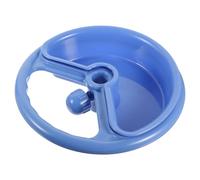 WRITWAA Plateau de Rangement en Plastique pour Support d'Infusion Accessoire de Support de Perfusion Bac à Égouttage Rond Pratique pour Hôpital Fournitures Médicales Solide pour Médecins