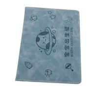 WRITWAA Pochette De Rangement Pour Certificat De Naissance Étui Pour Certificat De Naissance Organiseur De