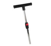WRITWAA Poignée de Poussette Ergonomique à Dégagement Rapide en Plastique et Acier Inoxydable Diamètre 24mm pour Poussette Bébé Confort Stable Usage Quotidien