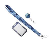 WRITWAA Porte-badge Étui Protecteur Antirayures pour Cartes Étudiant Pochette Légère et Sécurisée pour Nom et Badges Usage Scolaire et Professionnel