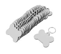 WRITWAA Porte-clés à Transfert Thermique En Mdf 24 Pièces, Porte-clés Vierges Soi-même, Accessoires De Bricolage Pour Présents Personnalisés, Création Artisanale, Multicolore, Utilisation Manuelle