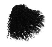 WRITWAA Postiche Queue De Cheval Bouclée Longue Queue De Cheval Ondulée Extensions Pour Femmes Clip De Griffe D'extension De Cheveux Vierges Brown Fil Haute Température