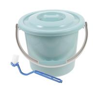 WRITWAA Pot De Chambre Portable Avec Couvercle Crachoir Pour Garçon Fille Et Adulte Seau Urgence Antidérapant Et Facile à Nettoyer