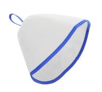 WRITWAA pour doublé enfants femme mèche portable chapeau de sauna fourniture de sauna chapeau de ménage accessoires de bain bonnets de bain chapeau de bain Feutrine blanche