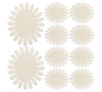 WRITWAA Présentoir de 10 capsules pour nail art : roue ovale d'échantillons de vernis à ongles - Plateau présentant 20 couleurs pour la pratique de la manucure et les accessoires de salon, 20