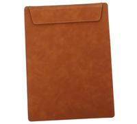 WRITWAA Presse-papiers Portable Cuir Planchette Support Écriture Solide et Légère pour Bureau Conférence Enseignants et Professionnels