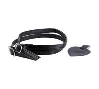 WRITWAA Protège-talons Anti-chute en Polyuréthane Souple, Lot de 2 Pièces, Taille Unique, Noir Mat, Semelles de Talon Confortables Lacets en Pu, Accessoires pour Chaussures à Talons