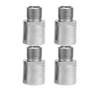 WRITWAA Rallonges de Pédales de Vélo en Acier Chrome-molybdène, Prolongateur D'axe de Pédale de 20mm, 4 Pièces, Design Esthétique pour Vélo de Montagne en Extérieur