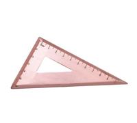 WRITWAA Règle Triangulaire Cuivre pour Dessin Échelle Multi Angle Outil de Mesure Stable et Précis pour Étudiants et Professionnels Réglet Robuste et Portable