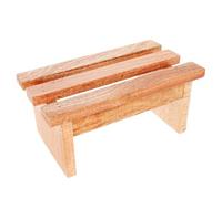 WRITWAA Repose-Pieds Ergonomique pour Bain Circulation des Jambes Repose-Pieds Tabouret De Antidérapant Tabouret De Chambre À Coucher Tabouret De Relaxation des Pieds en Bois
