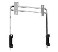 WRITWAA Repose-Pieds Pratique en Fer 415 CM pour Chaise de Bureau Ergonomique Accessoire de Chaise Rotatif et Rétractable Coussin Pieds Bureau et Maison