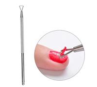 WRITWAA Repousse-cuticules Inox 3 Pièces Multifonctionnels pour Ongles Incarnés Usage Professionnel Soins des Mains et Ongles Double Face Cuillère et Grattoir