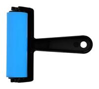 WRITWAA Roller Plastique pour Peinture Diamant Outil de Gravure et Encreur Décoratif Brayer Bleu pour Garçon Fille et Adultes Facile à Utiliser