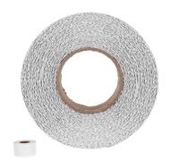 WRITWAA Ruban Adhésif de Réparation Murale en Pvc Autocollant Blanc pour Murs et Revêtements Vinyle, Solution Facile pour Réparation Diy, 1 Rouleau pour Fissures et Joints