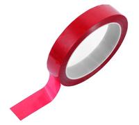 WRITWAA Ruban Adhésif Inviolable Rouge 20 MM X 50 M Ruban de Sécurité Anti-Falsification pour Emballage et Fermeture de Colis pour Documents Précieux et Protection Anti-Vol